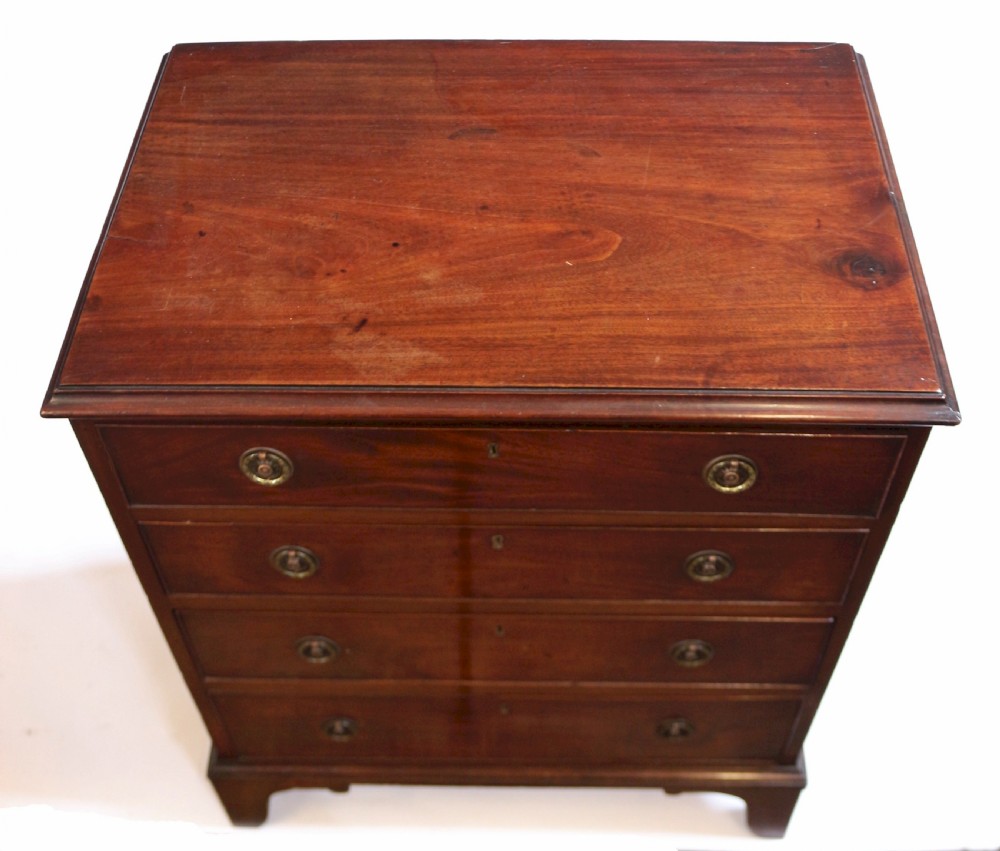 George 111 Mahogany Converted 4 Drawer Chest Commode View II