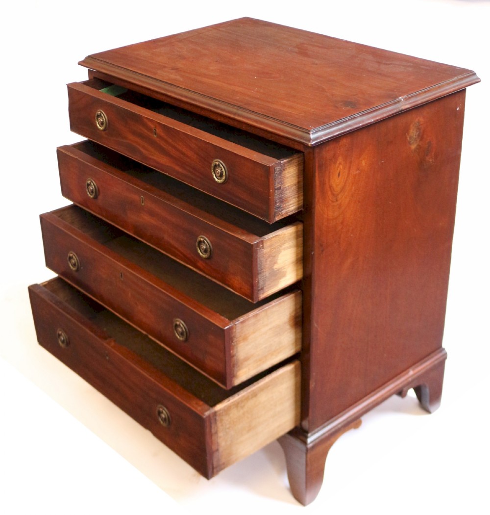 George 111 Mahogany Converted 4 Drawer Chest Commode View III