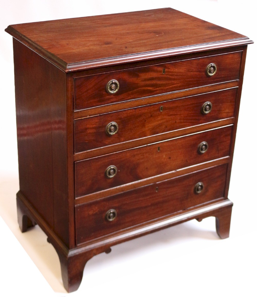 George 111 Mahogany Converted 4 Drawer Chest Commode View IV