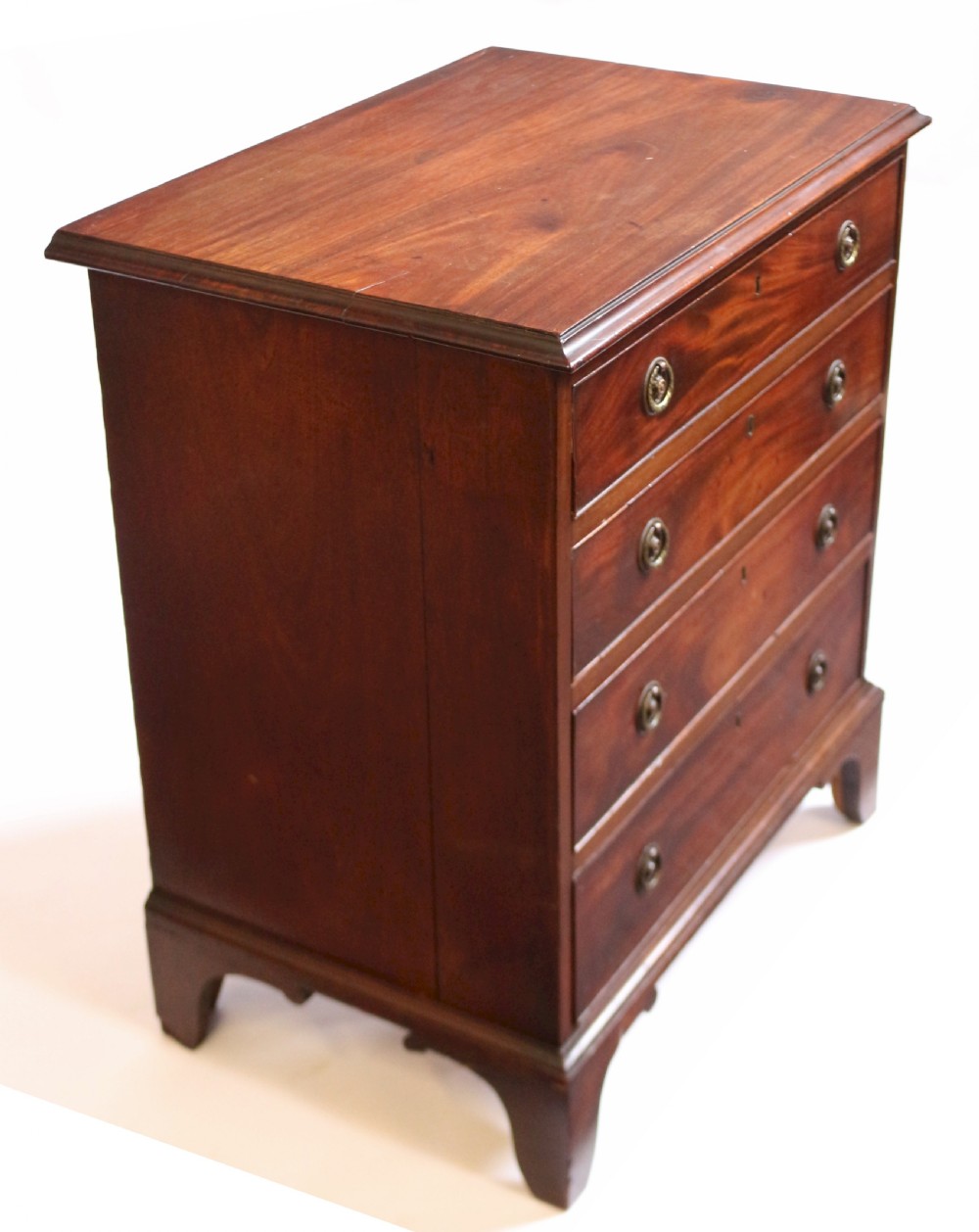 George 111 Mahogany Converted 4 Drawer Chest Commode View V