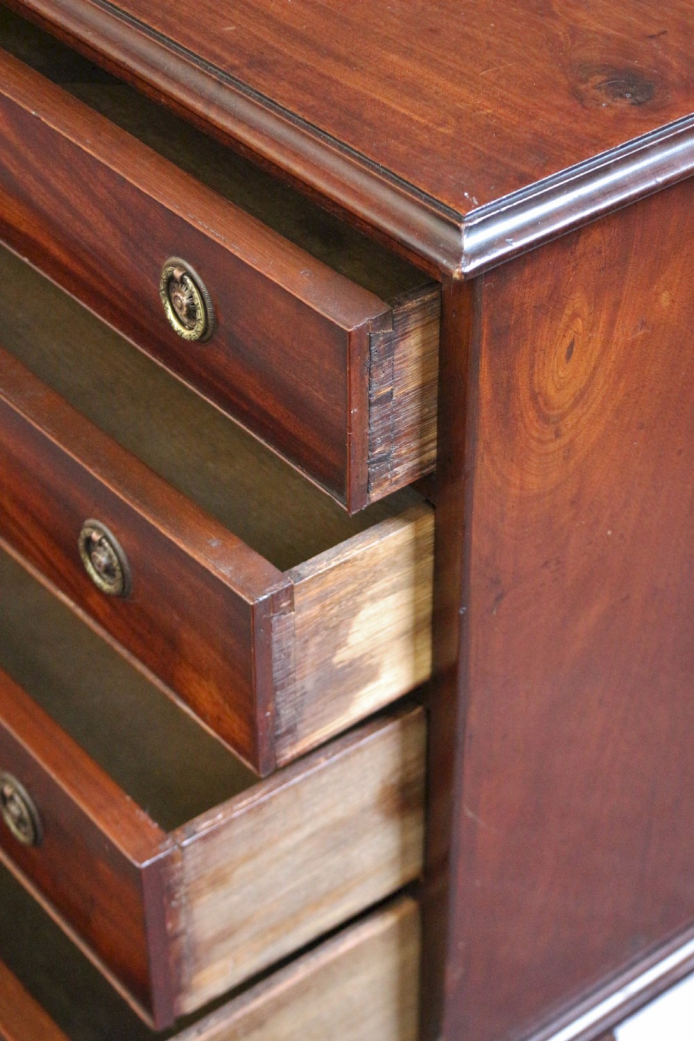 George 111 Mahogany Converted 4 Drawer Chest Commode View VII