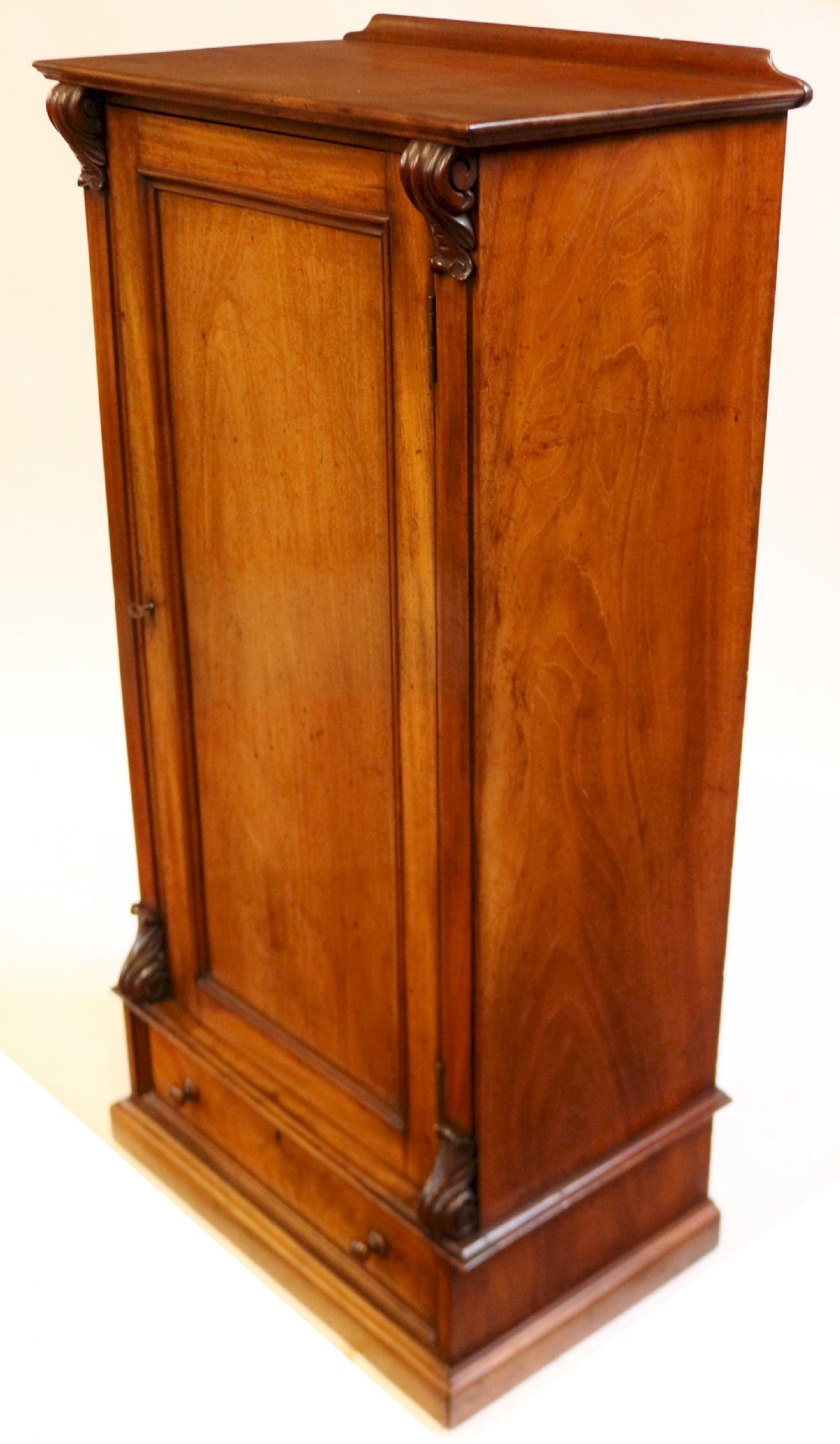 Victorian Mahogany Single Door Cupboard with Drawer to Base View III