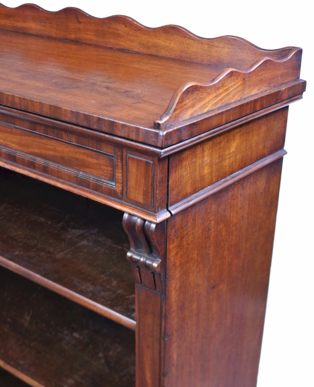 William 1V Mahogany Open Dwarf Bookcase View VIII