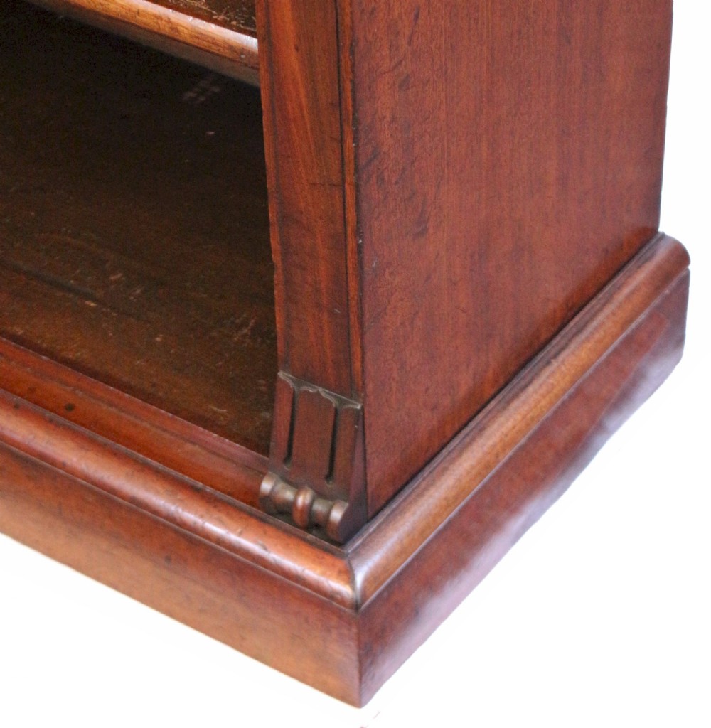 William 1V Mahogany Open Dwarf Bookcase View IX