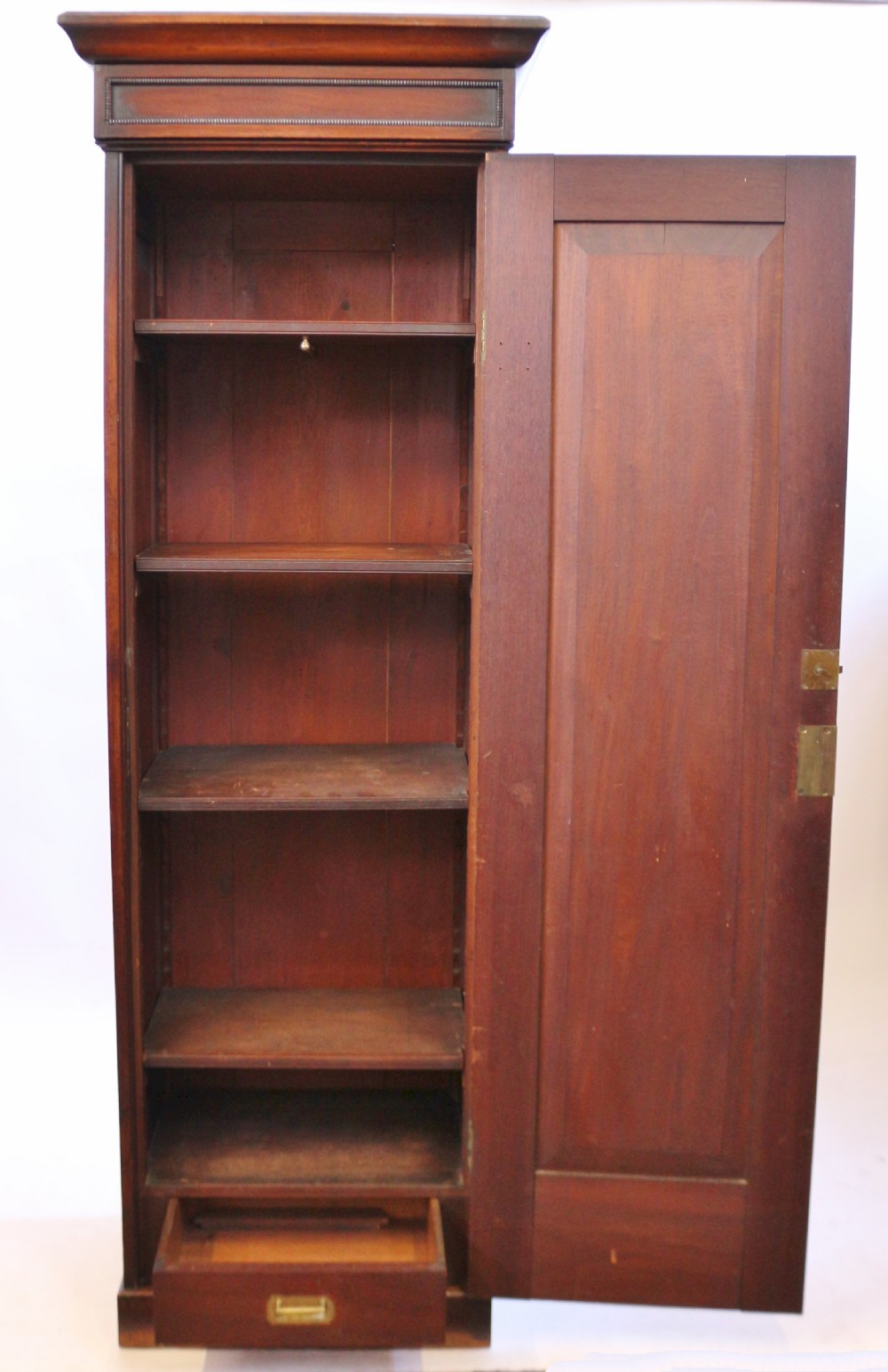 Victorian Mahogany Single Door Hall Cupboard View III