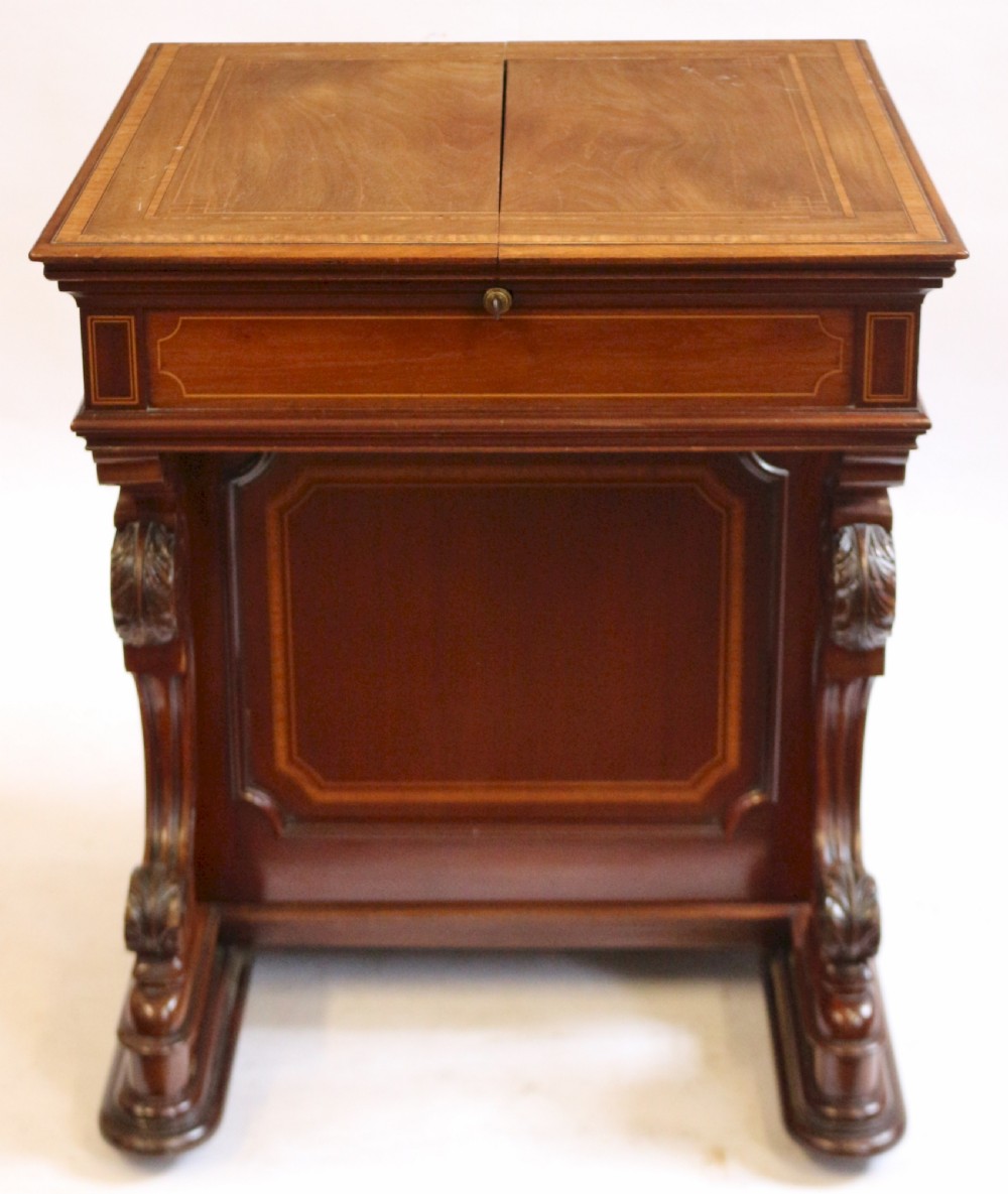 Late Victorian 'Pop Up' Writing Desk