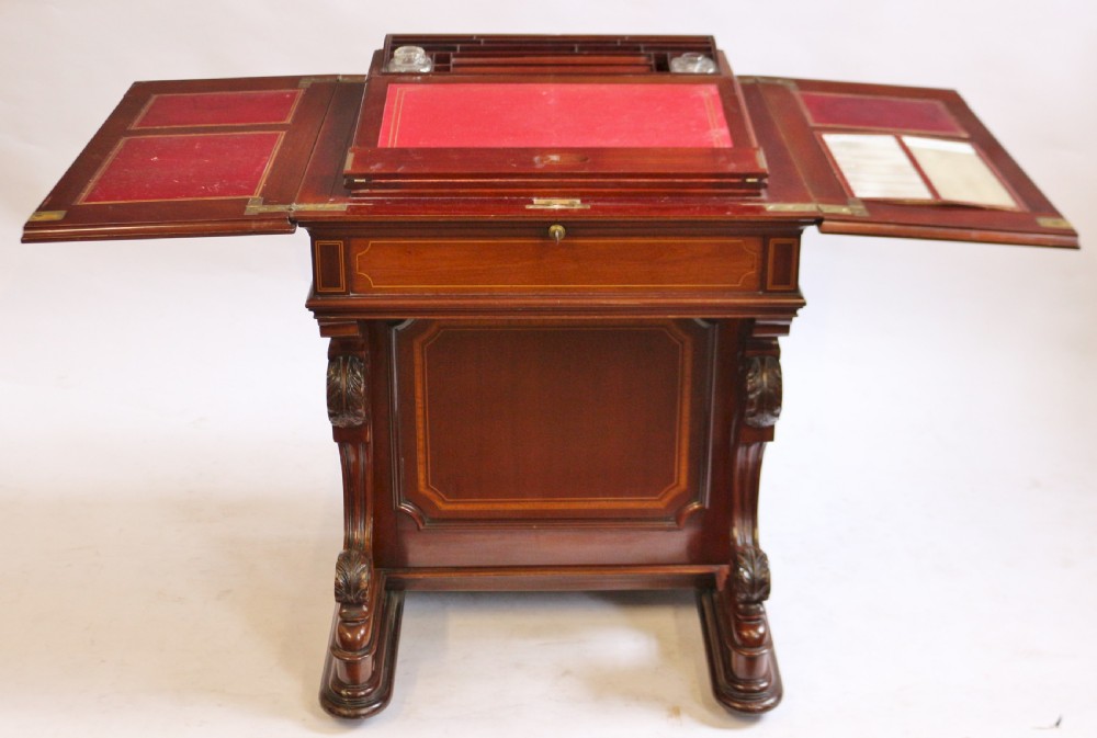 Late Victorian 'Pop Up' Writing Desk View II