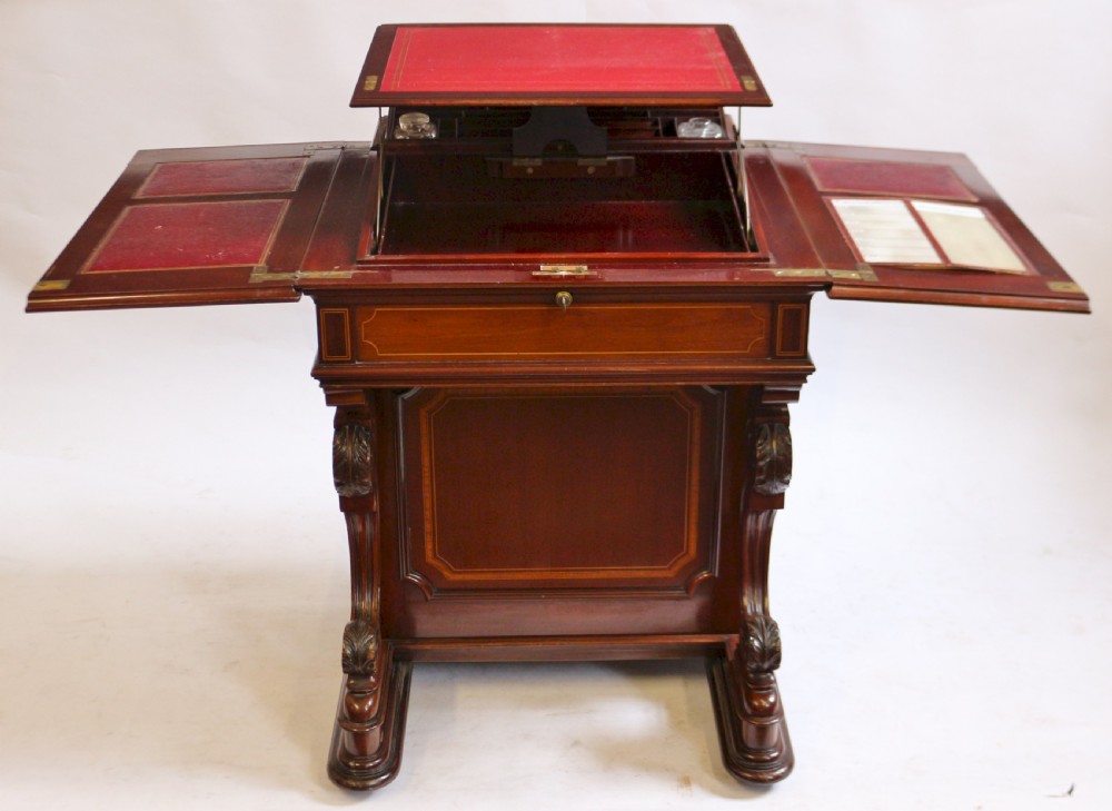 Late Victorian 'Pop Up' Writing Desk View IV