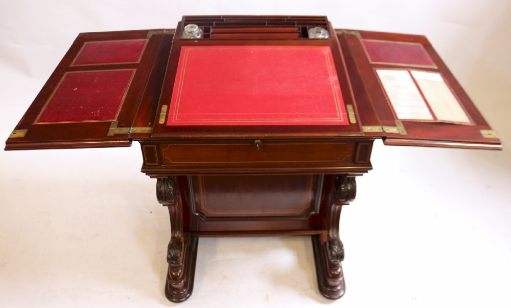 Late Victorian 'Pop Up' Writing Desk View V