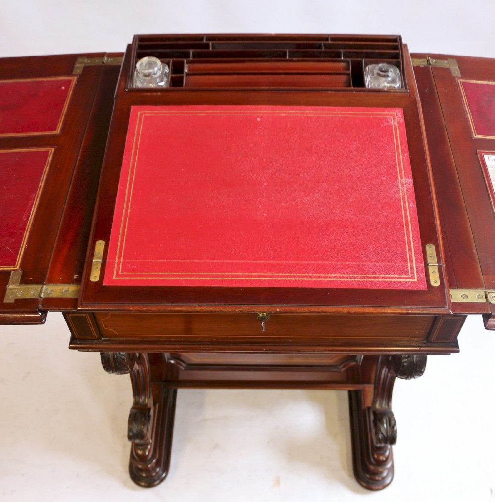 Late Victorian 'Pop Up' Writing Desk View VI