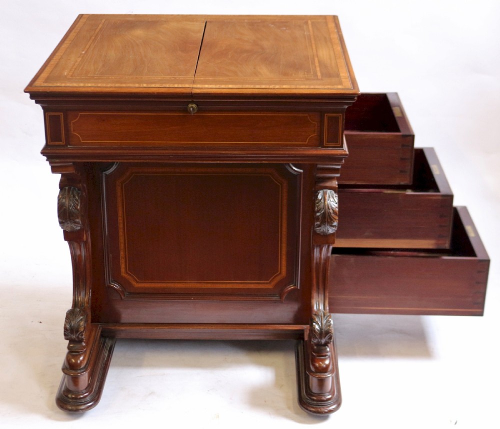 Late Victorian 'Pop Up' Writing Desk View VIII
