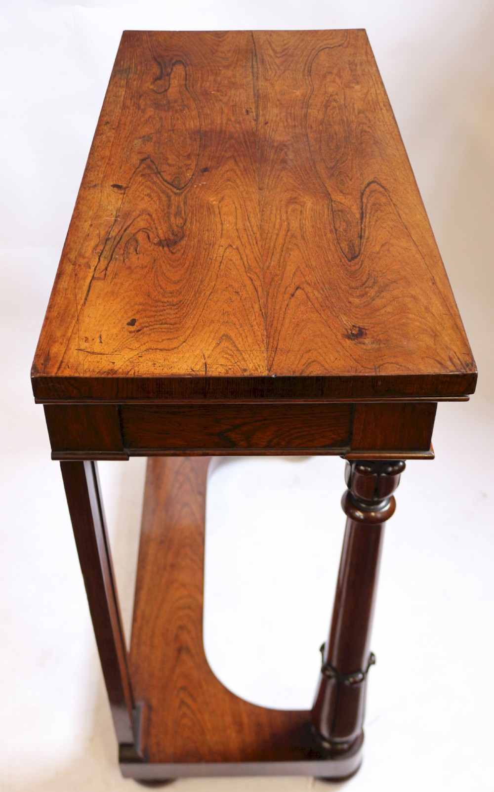 William 1V Rosewood Console Side Table View VI