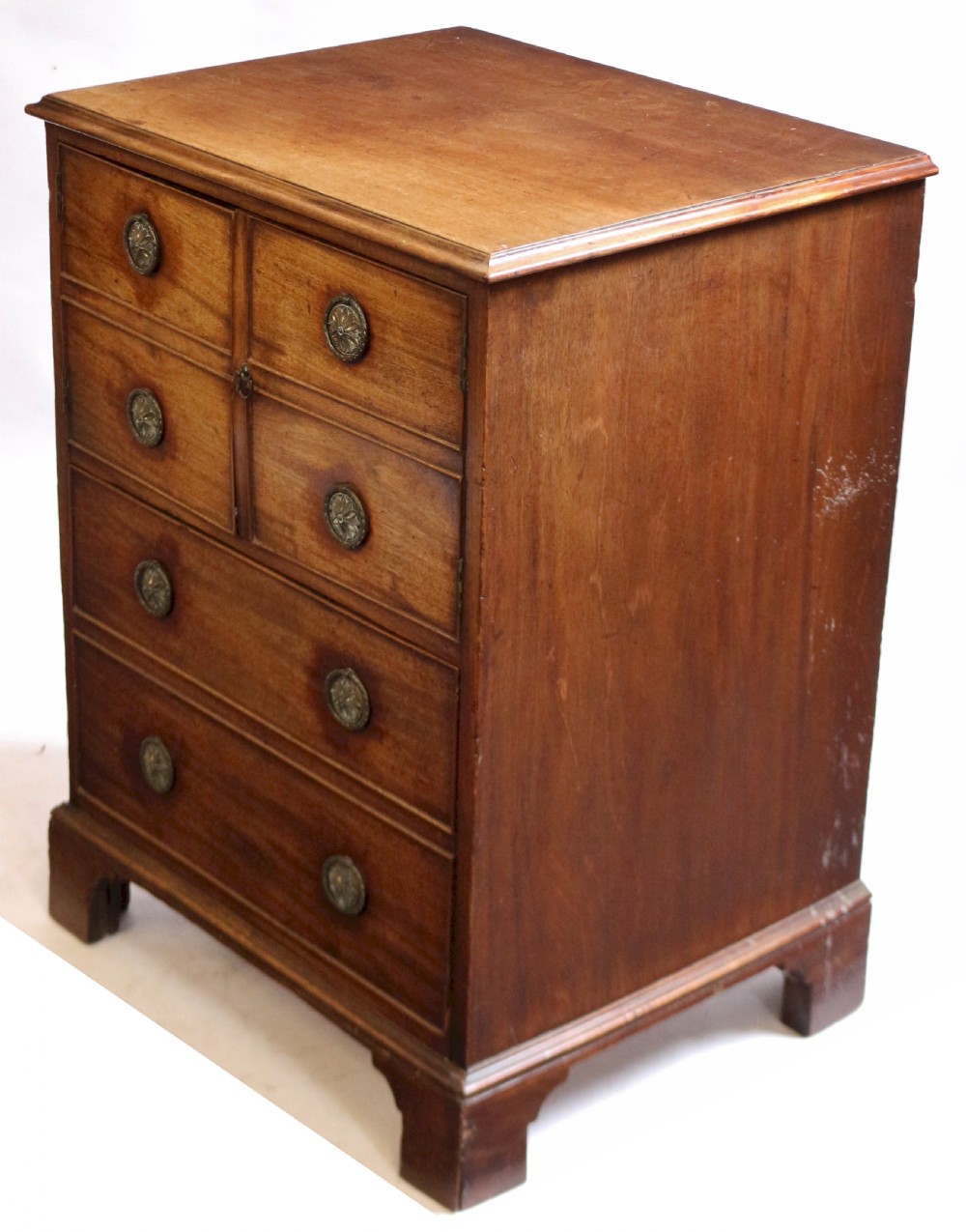 George 111 Mahogany Converted Bedside Chest Commode View V