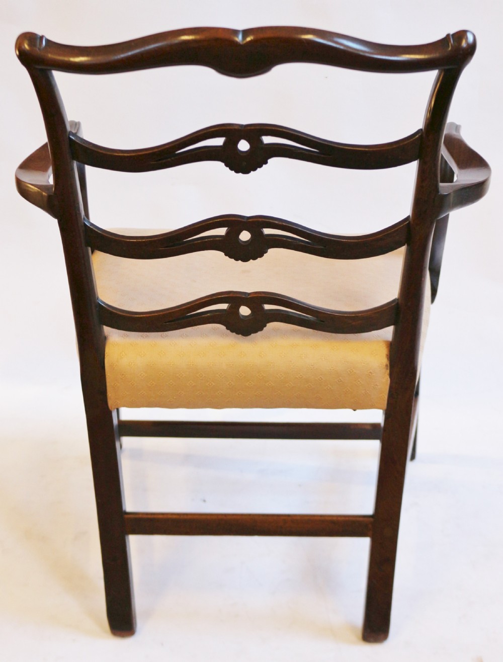 George 111 Mahogany Ladderback Armchair View VII