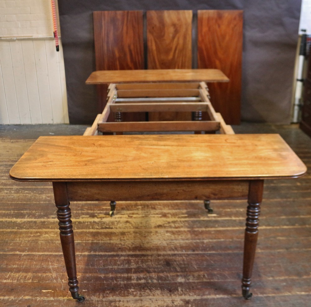 Regency Mahogany Extending Dining with 3 Extra Leaves View X