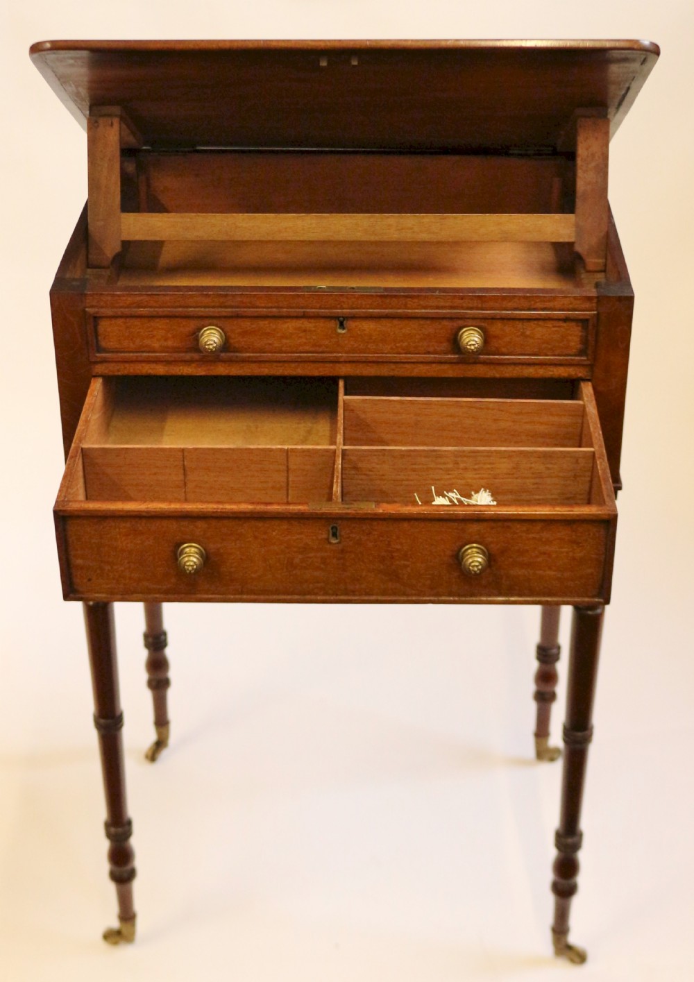 Regency Mahogany Reading Work Table. View II