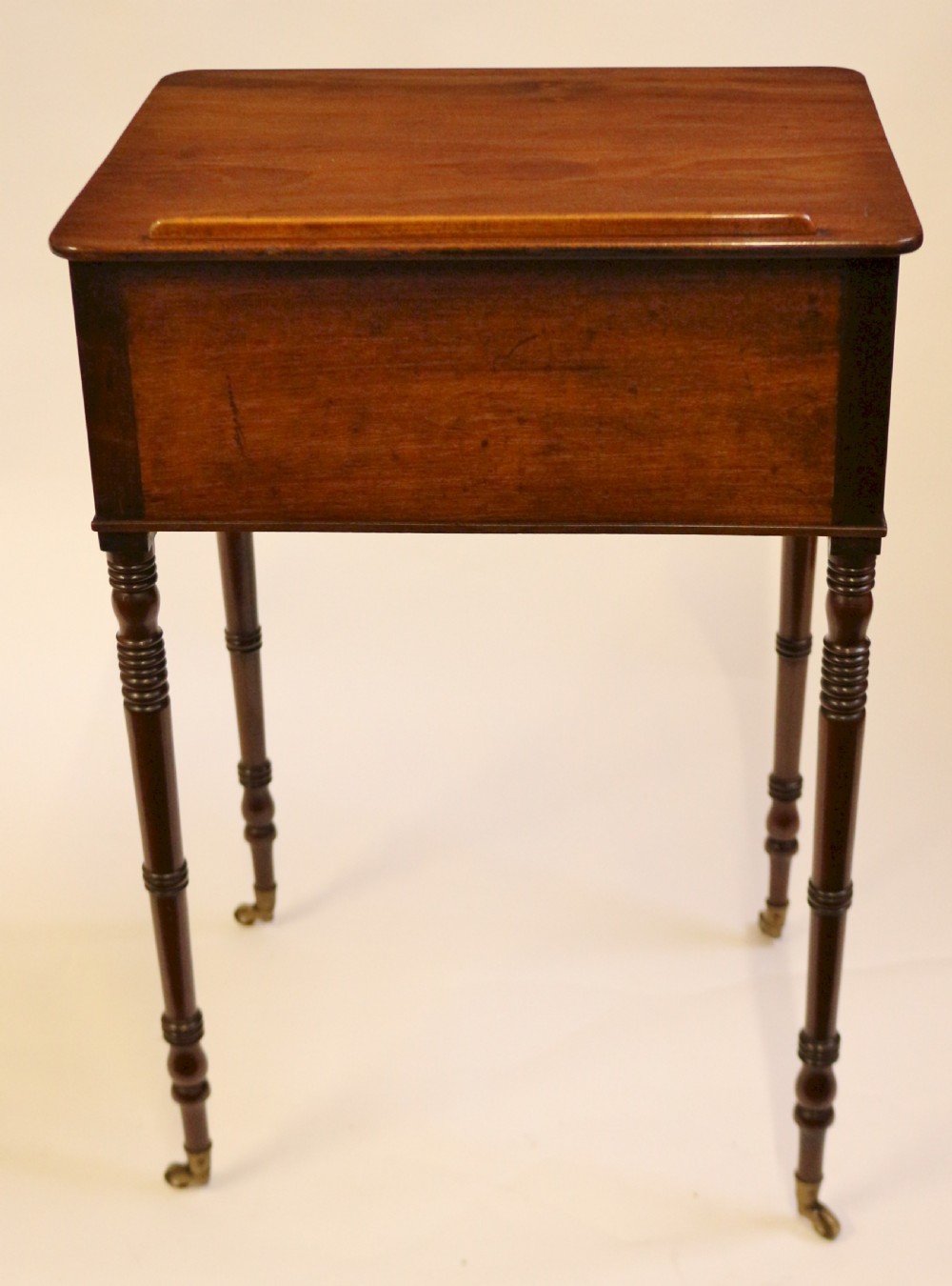 Regency Mahogany Reading Work Table. View X