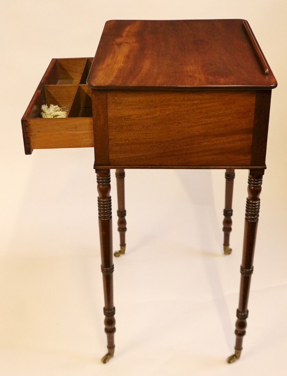 Regency Mahogany Reading Work Table. View XI