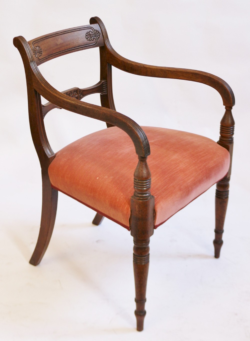 George 111 Mahogany Armchair View IV