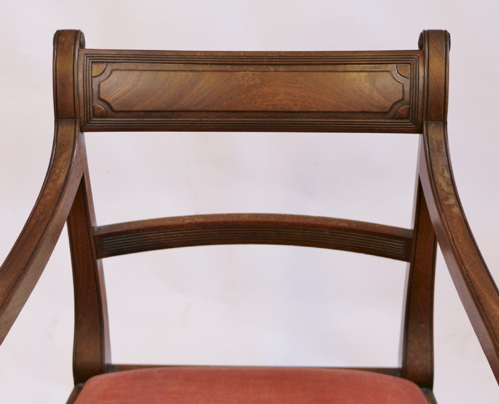 Regency Mahogany Armchair View II