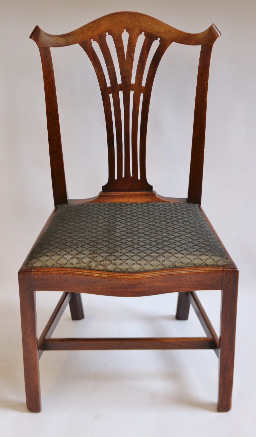George111 Mahogany Set of 6 Dining Chairs View III
