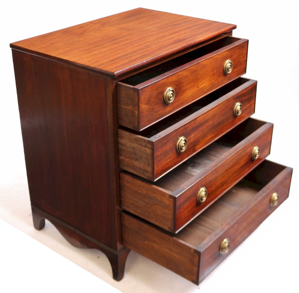 George 111 Mahogany Converted 4 Drawer Chest Commode View III