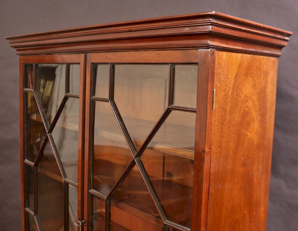 George 111 Mahogany Secretaire Chest Base Bookcase View IX