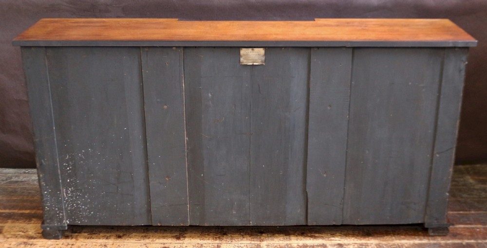 William 1V Rosewood Inverted Breakfront 2 Door Side Cabinet by Meakin View VI