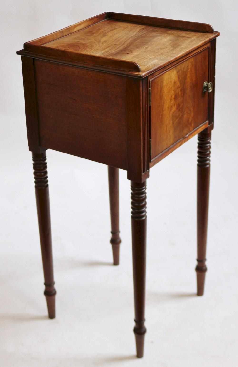George 111 Mahogany Bedside Cupboard View III