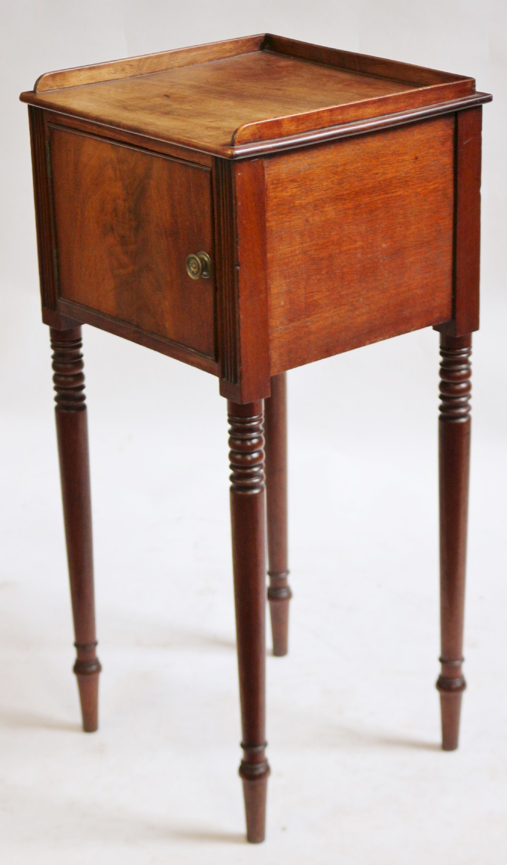 George 111 Mahogany Bedside Cupboard View IV