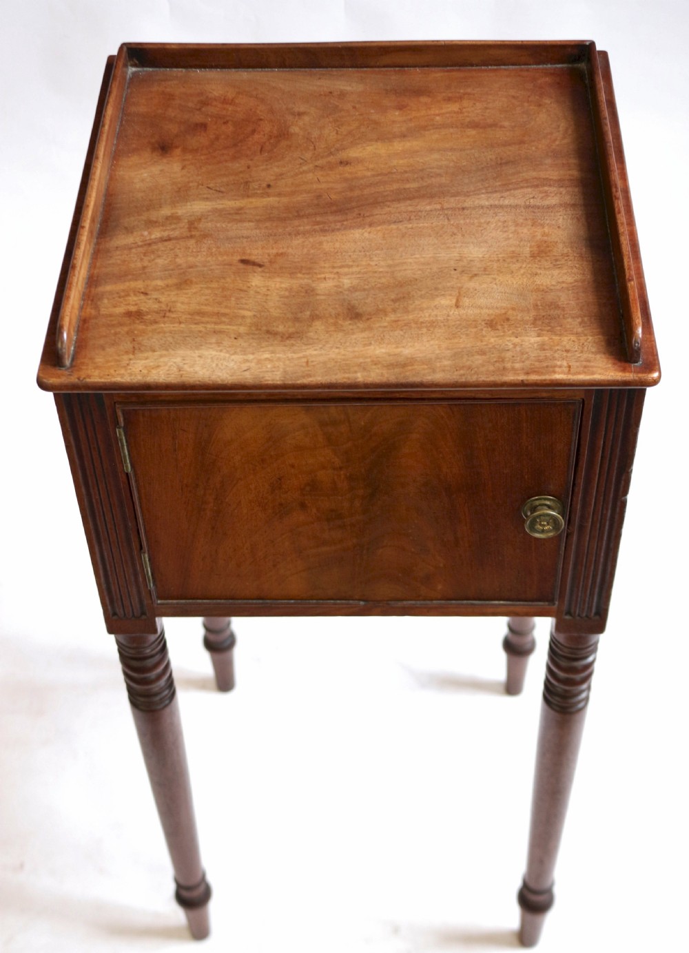 George 111 Mahogany Bedside Cupboard View V