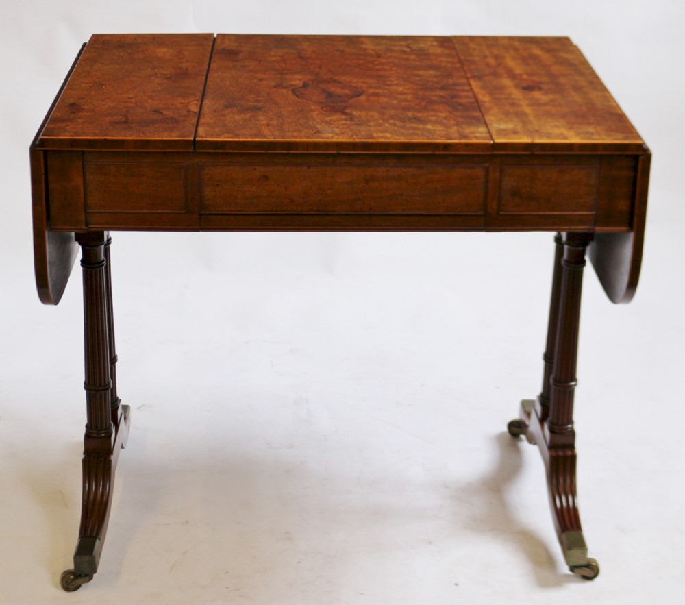 Regency Mahogany Games/Sofa Table