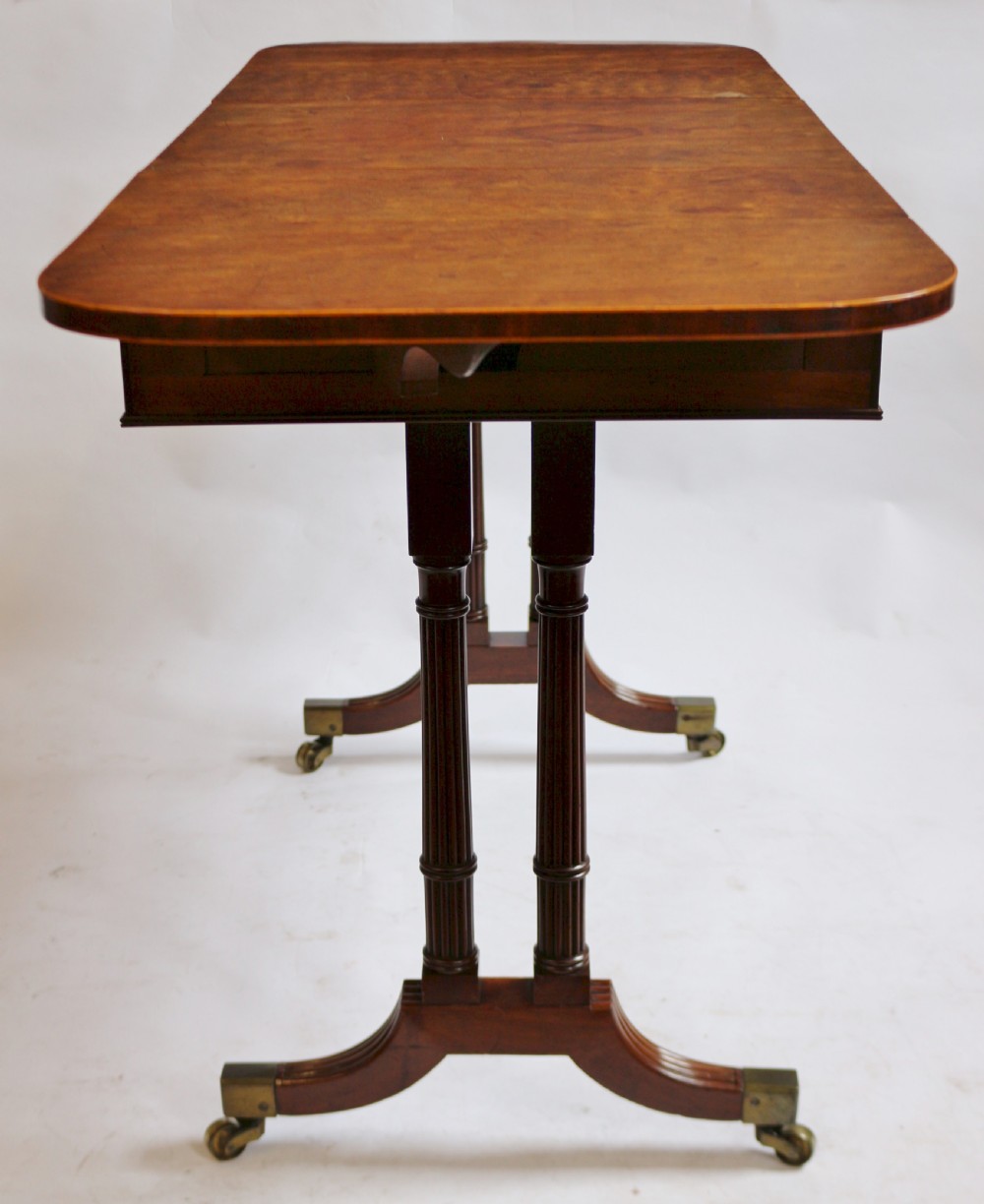 Regency Mahogany Games/Sofa Table View VIII