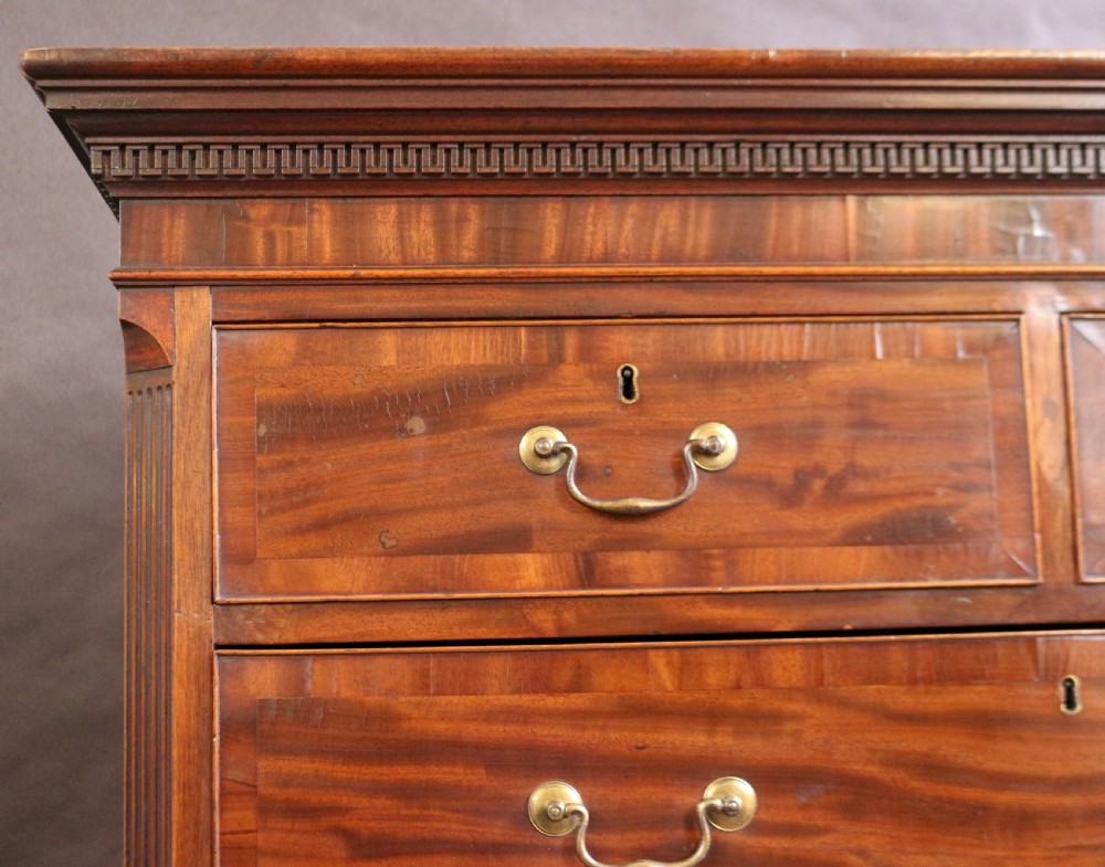 George 111 Fine Quality Mahogany Tallboy View VI