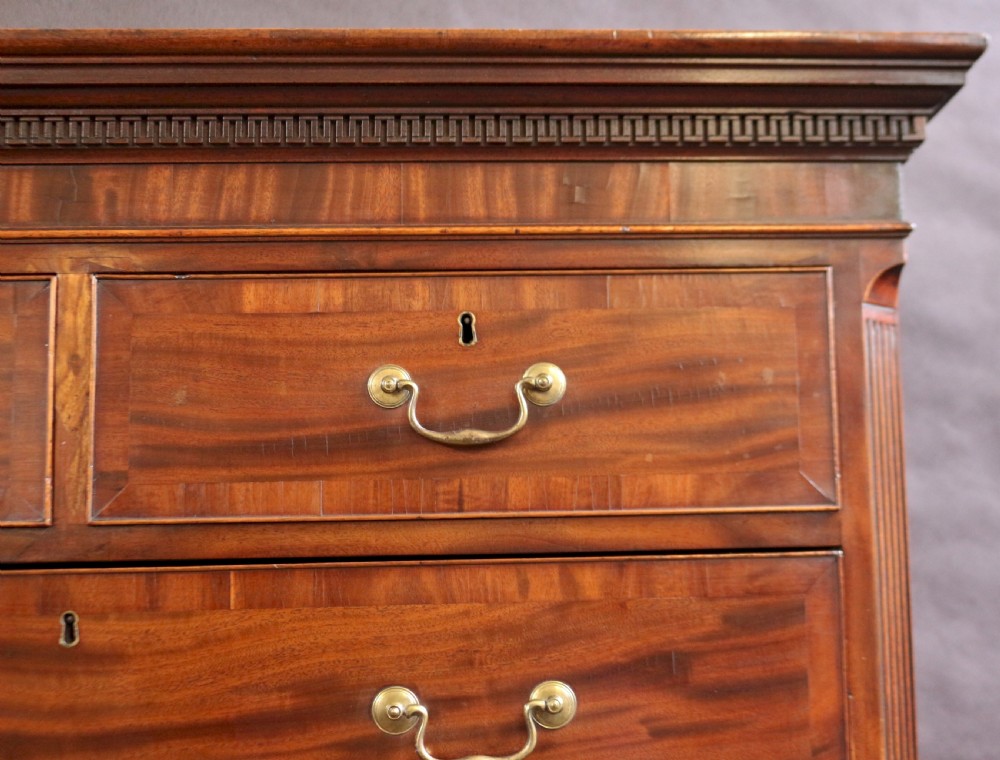 George 111 Fine Quality Mahogany Tallboy View VII