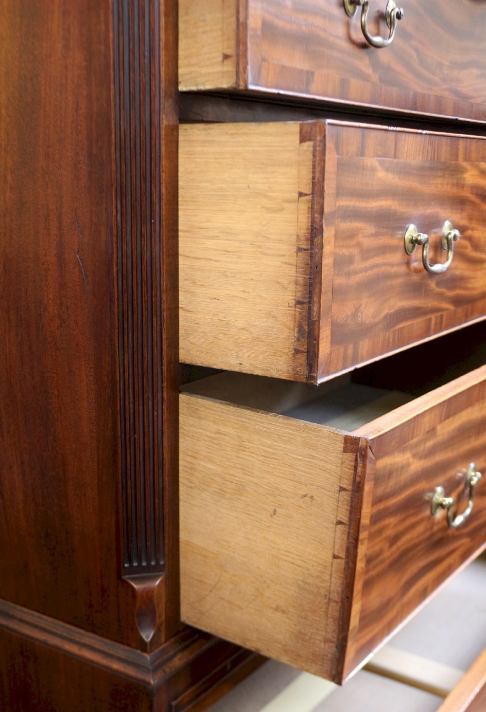 George 111 Fine Quality Mahogany Tallboy View VIII