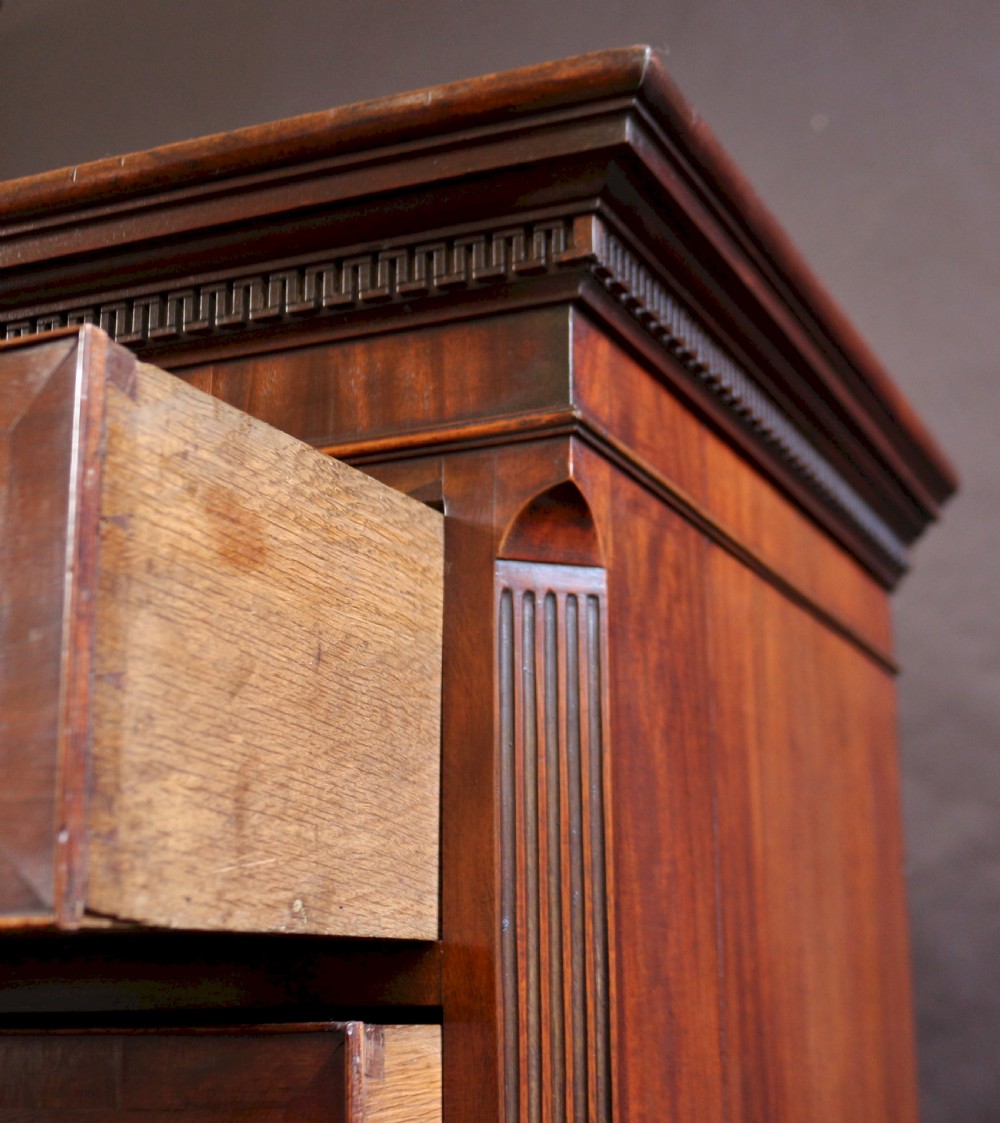 George 111 Fine Quality Mahogany Tallboy View IX
