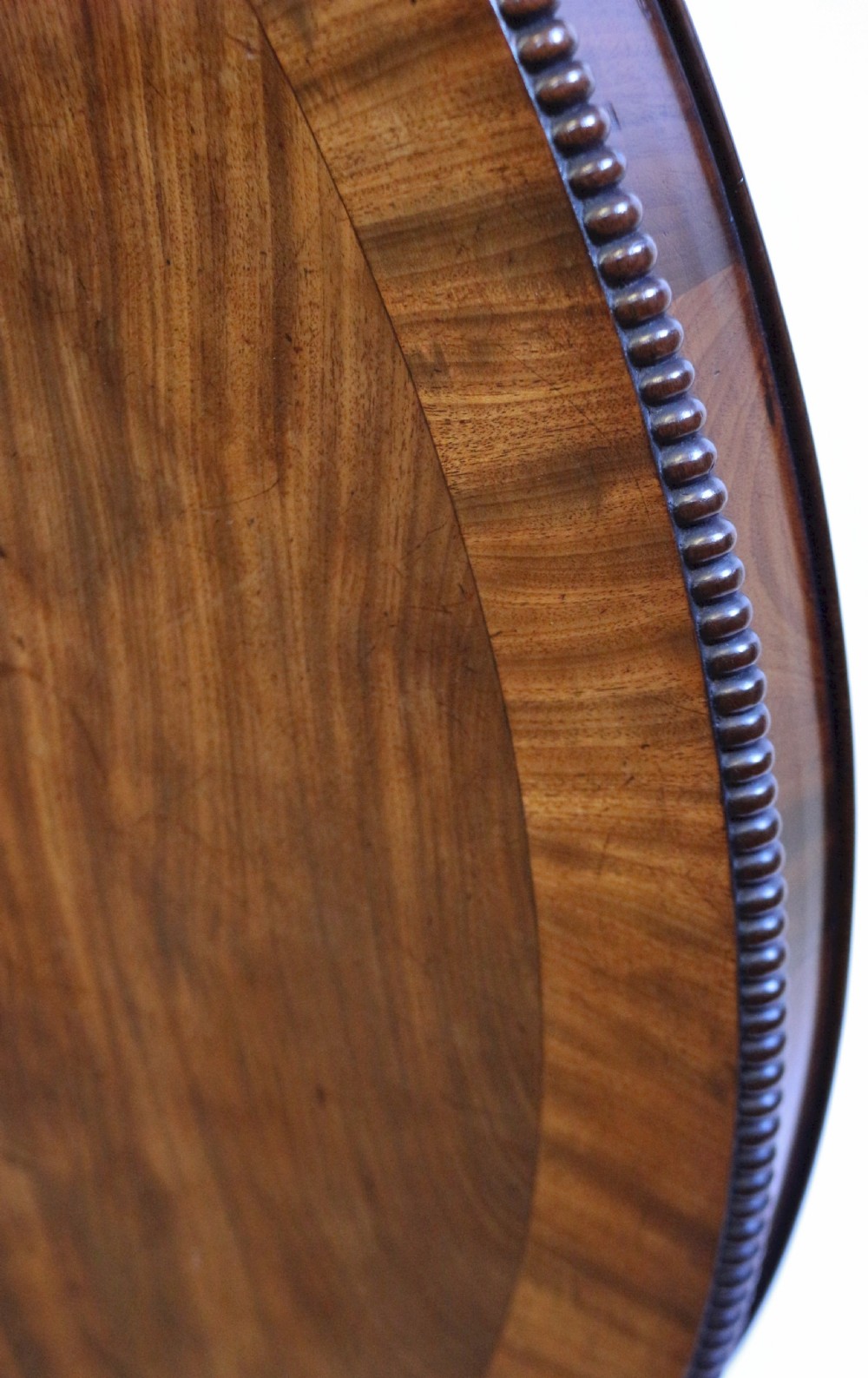 George 1V Mahogany Circular Tilt Top Pedestal Centre Table View IX