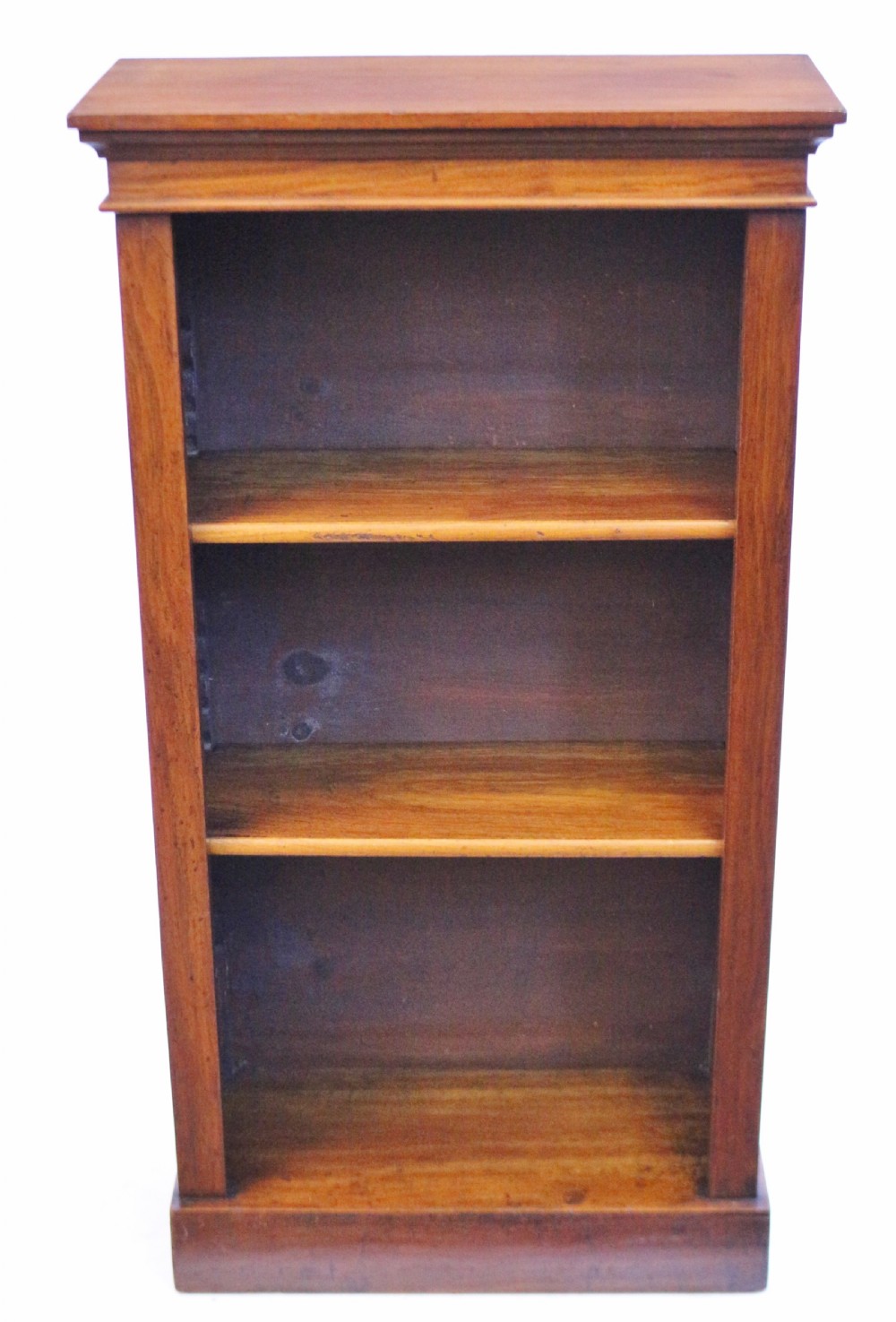 Victorian Narrow Walnut Open Bookcase