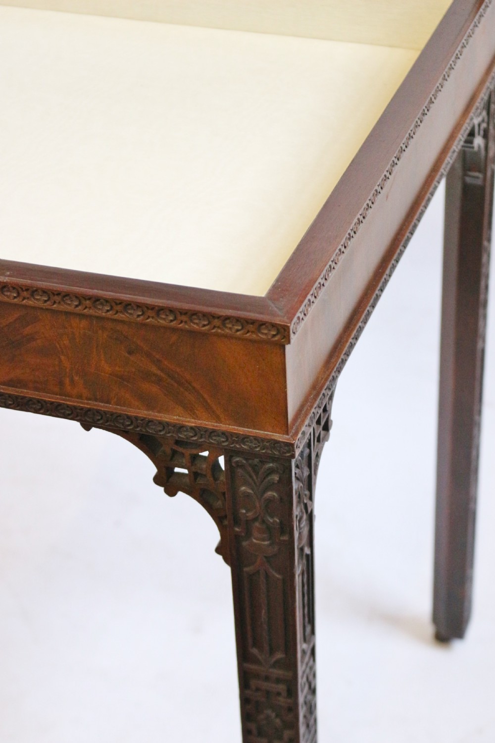 Late 19C Good Quality Mahogany Bijouterie Table View VI