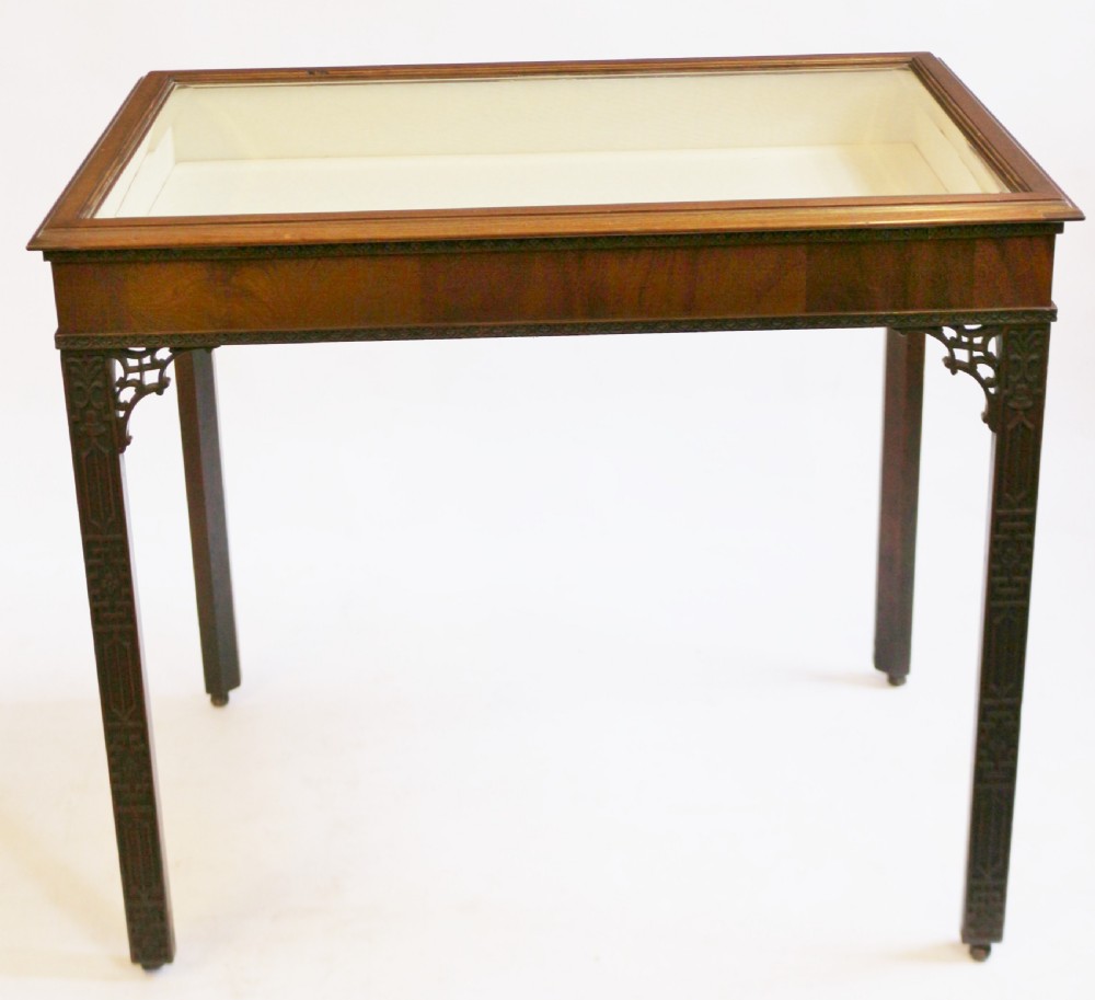 Late 19C Good Quality Mahogany Bijouterie Table View VIII