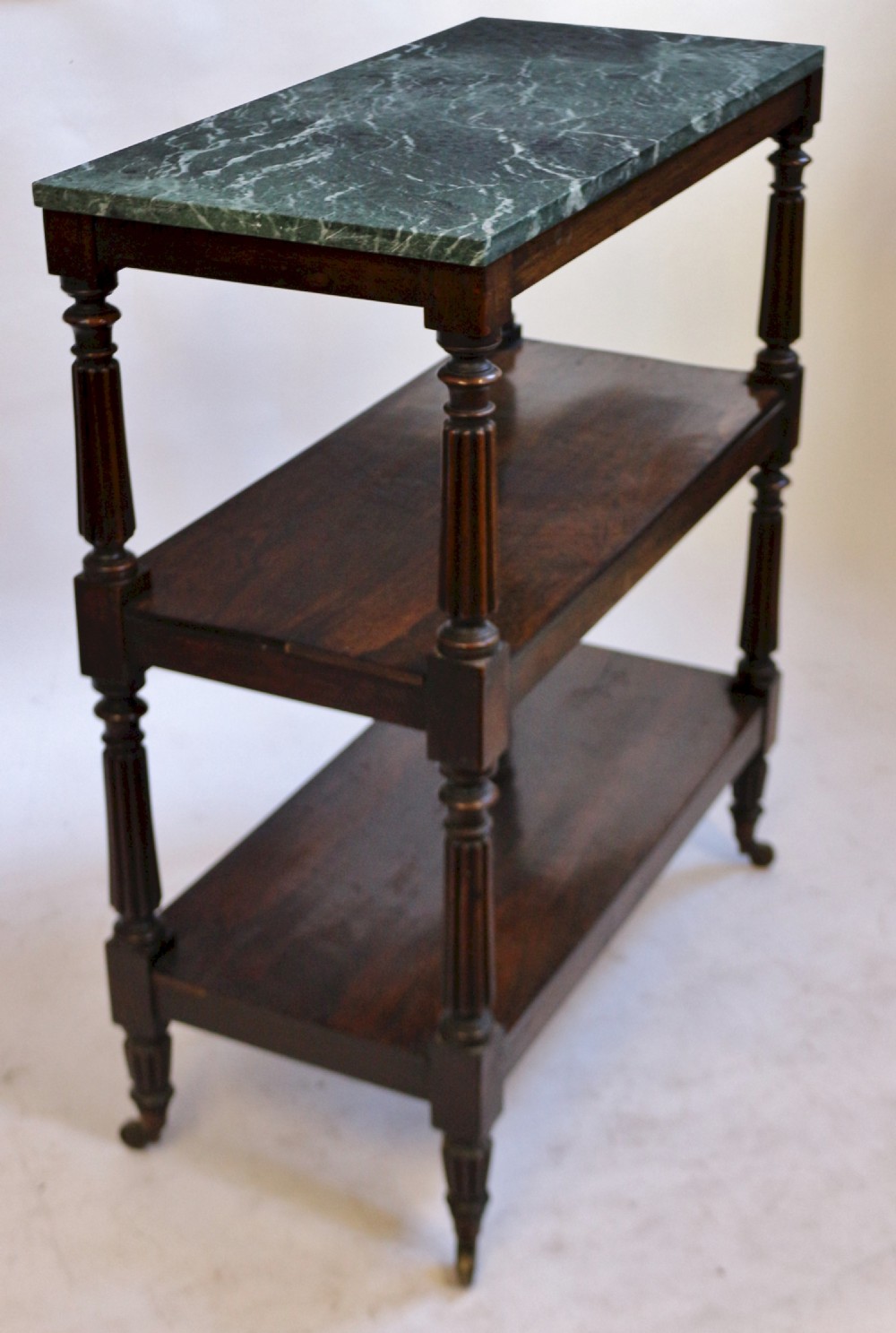 William 1V Rosewood Marble Top Dumb Waiter View III