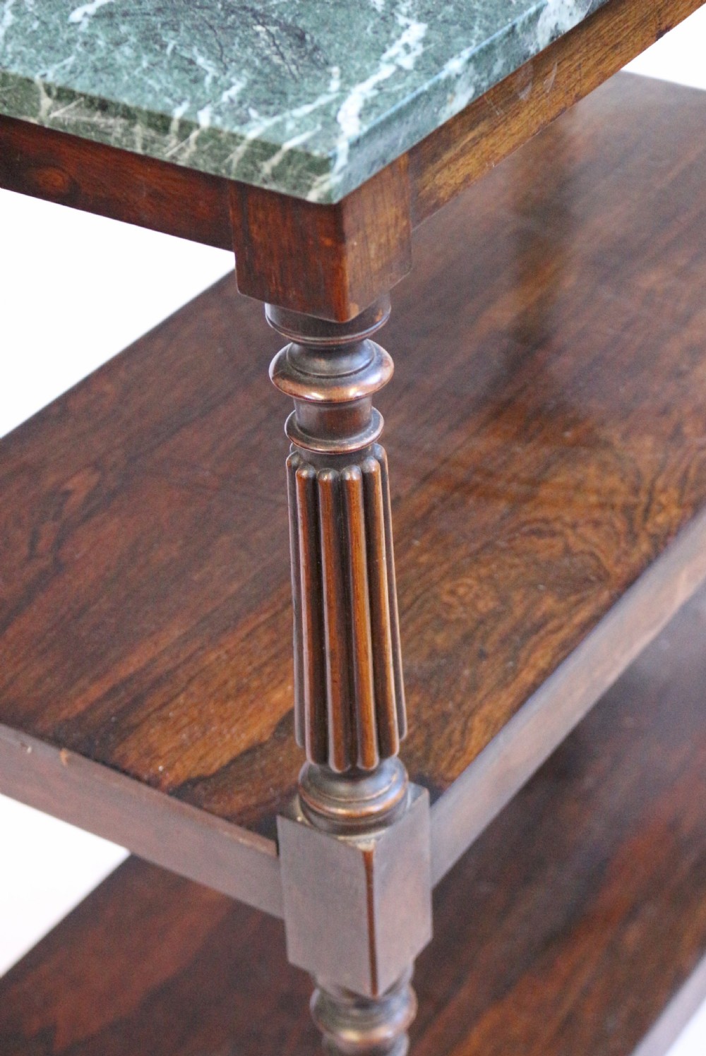 William 1V Rosewood Marble Top Dumb Waiter View VI