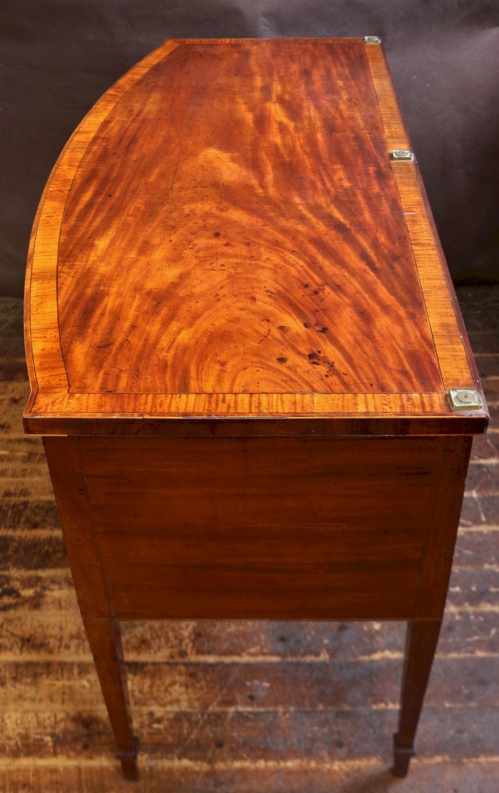 Fine George 111 Mahogany Bowfront Sideboard View VIII