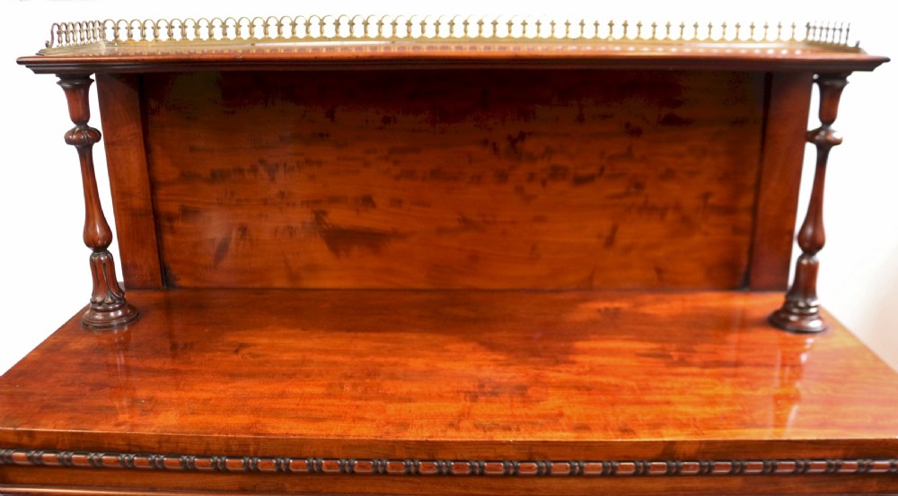 Fine Quality William 1V Mahogany Chiffonier by Holland & Sons View VI