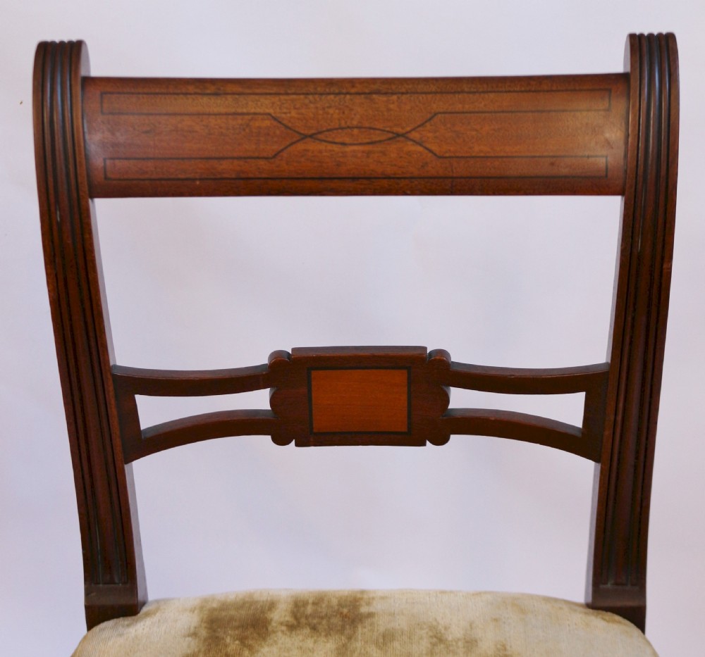 George 111 Mahogany Set of 6 & 2 Dining Chairs View VI