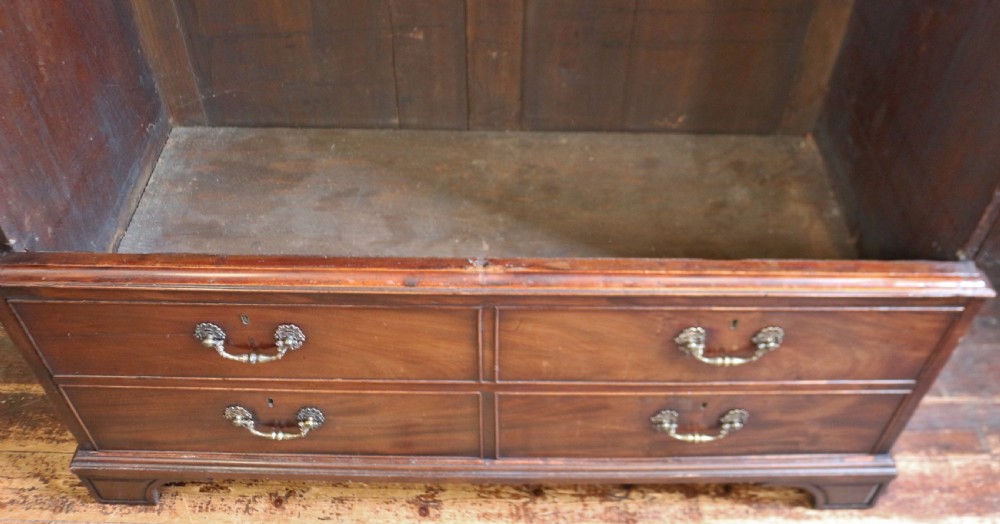 George 111 Mahogany 2 Door Wardrobe View VI