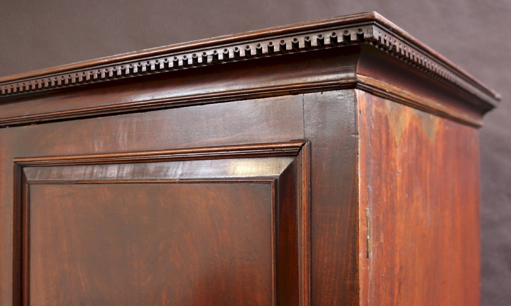 George 111 Mahogany 2 Door Wardrobe View VII