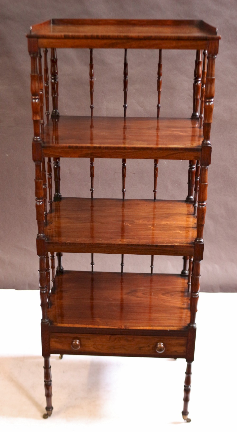 Regency Rosewood 4 Tier Whatnot