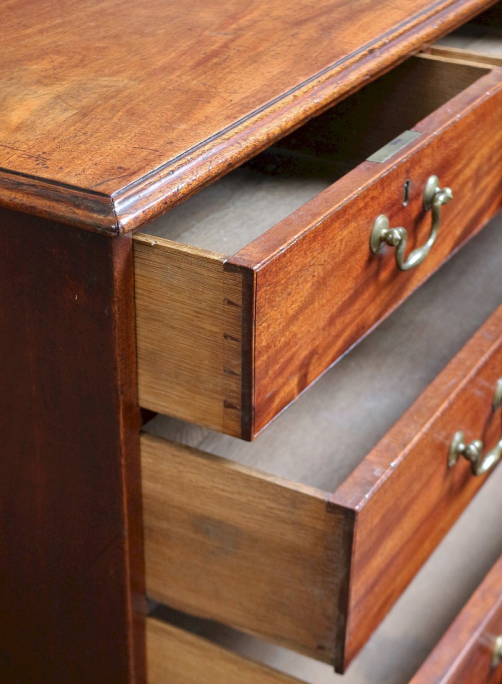 George 111 Mahogany 5 Drawer Chest View V